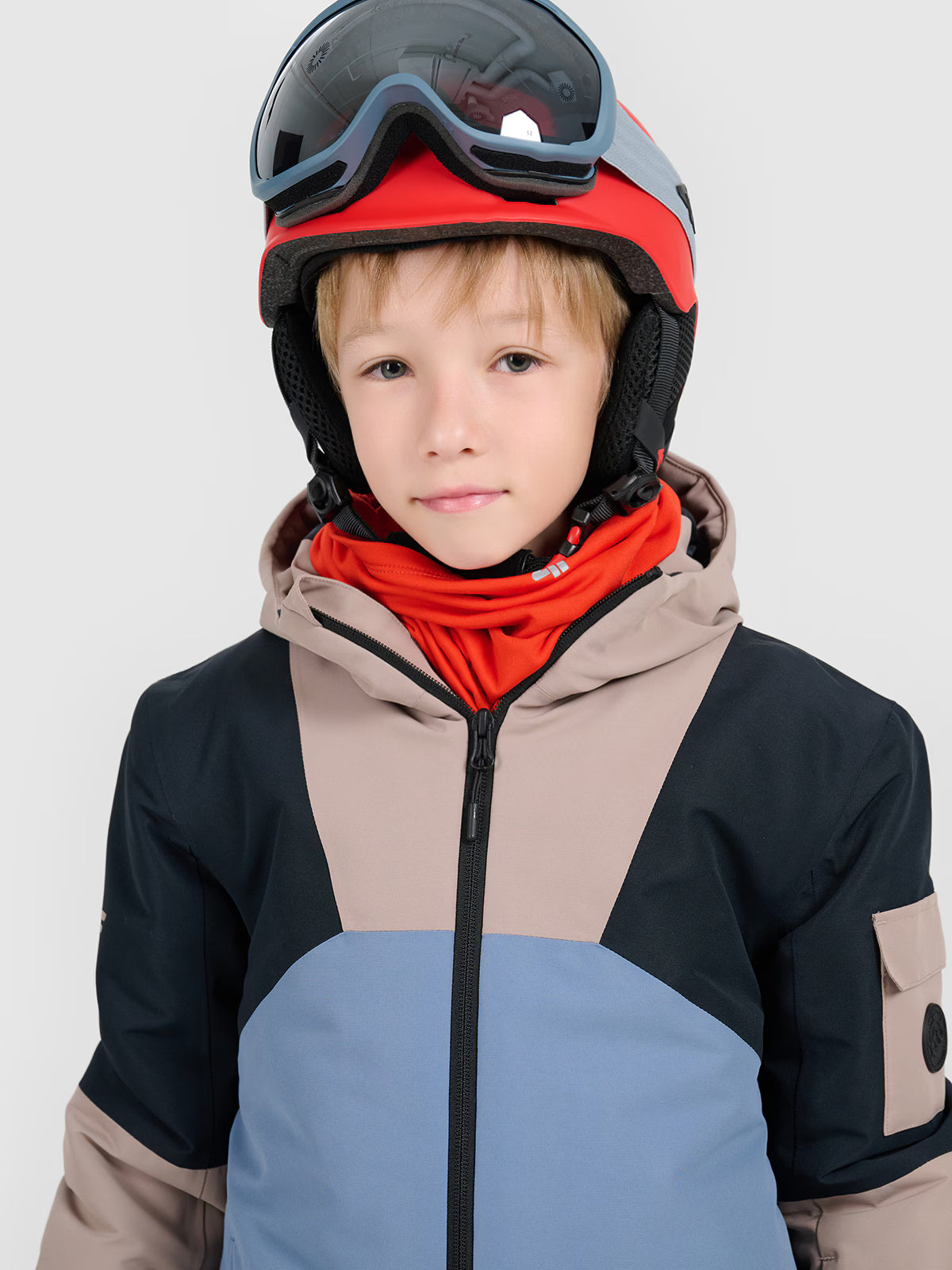 Kurtka snowboardowa membrana 10000 chłopięca