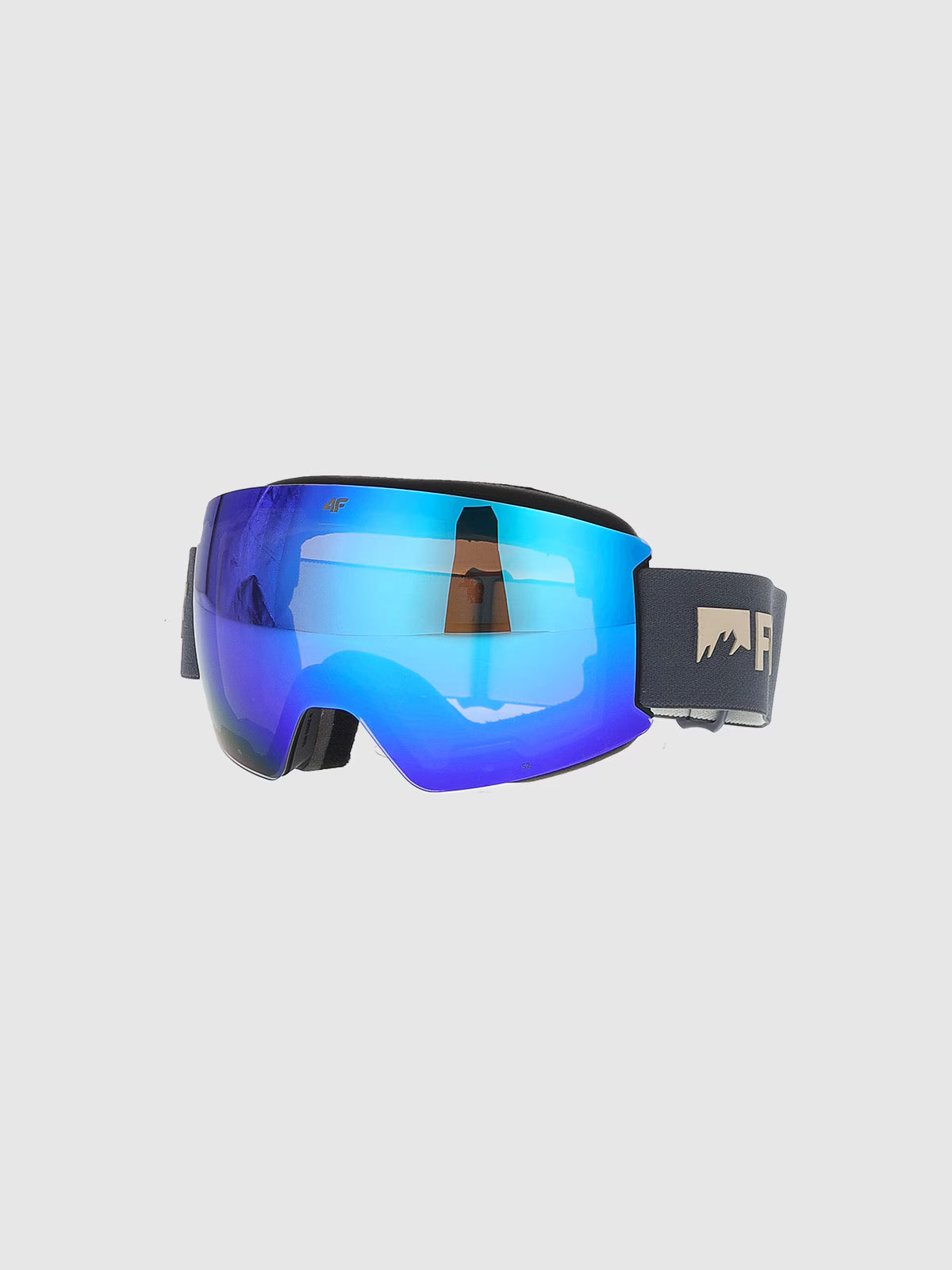 Gogle snowboardowe z multibarwną powłoką uniseks