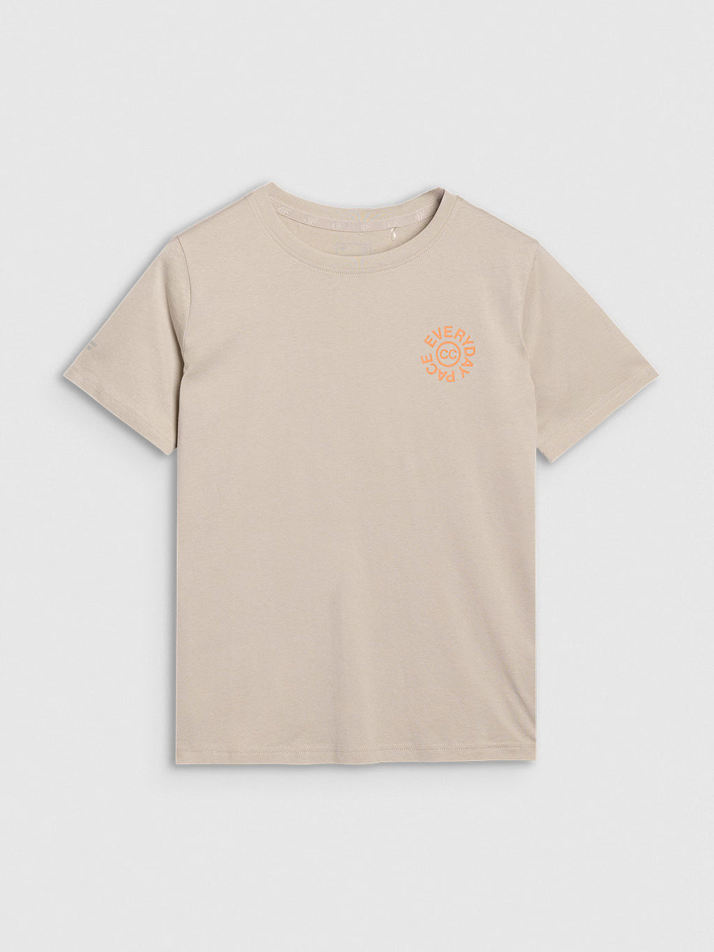 T-shirt oversize z nadrukiem damski