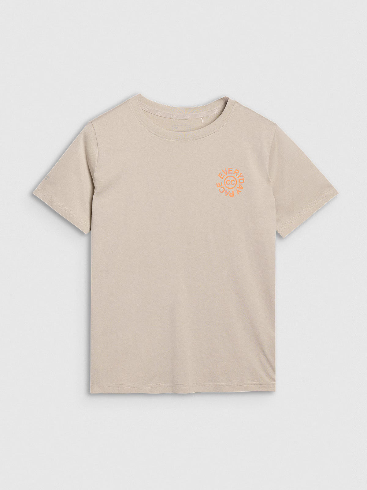 T-shirt oversize z nadrukiem damski