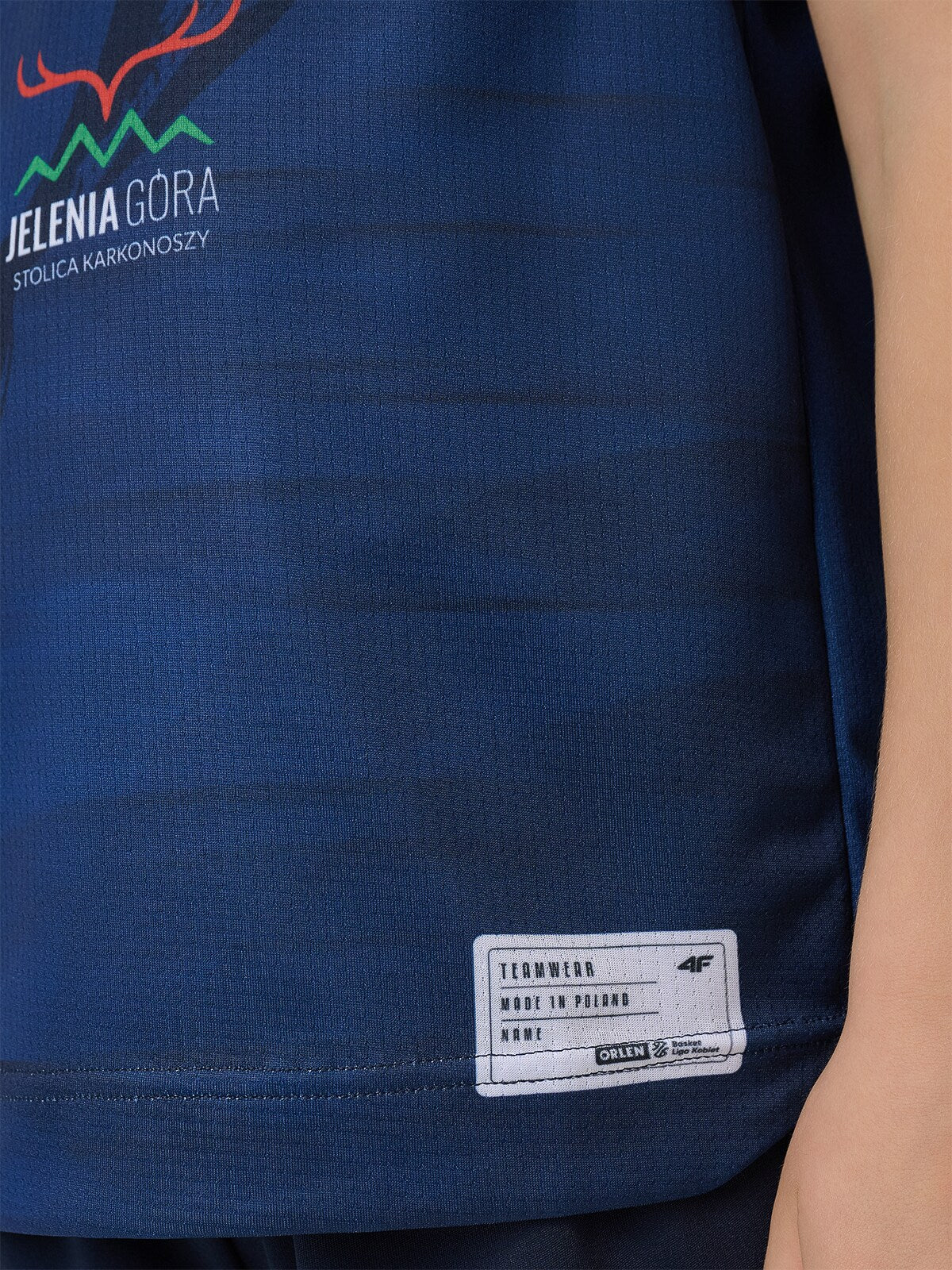 Koszulka meczowa replika wyjazdowa z sezonu 2025/26 dziecięca 4F x Isands Wichoś Jelenia Góra