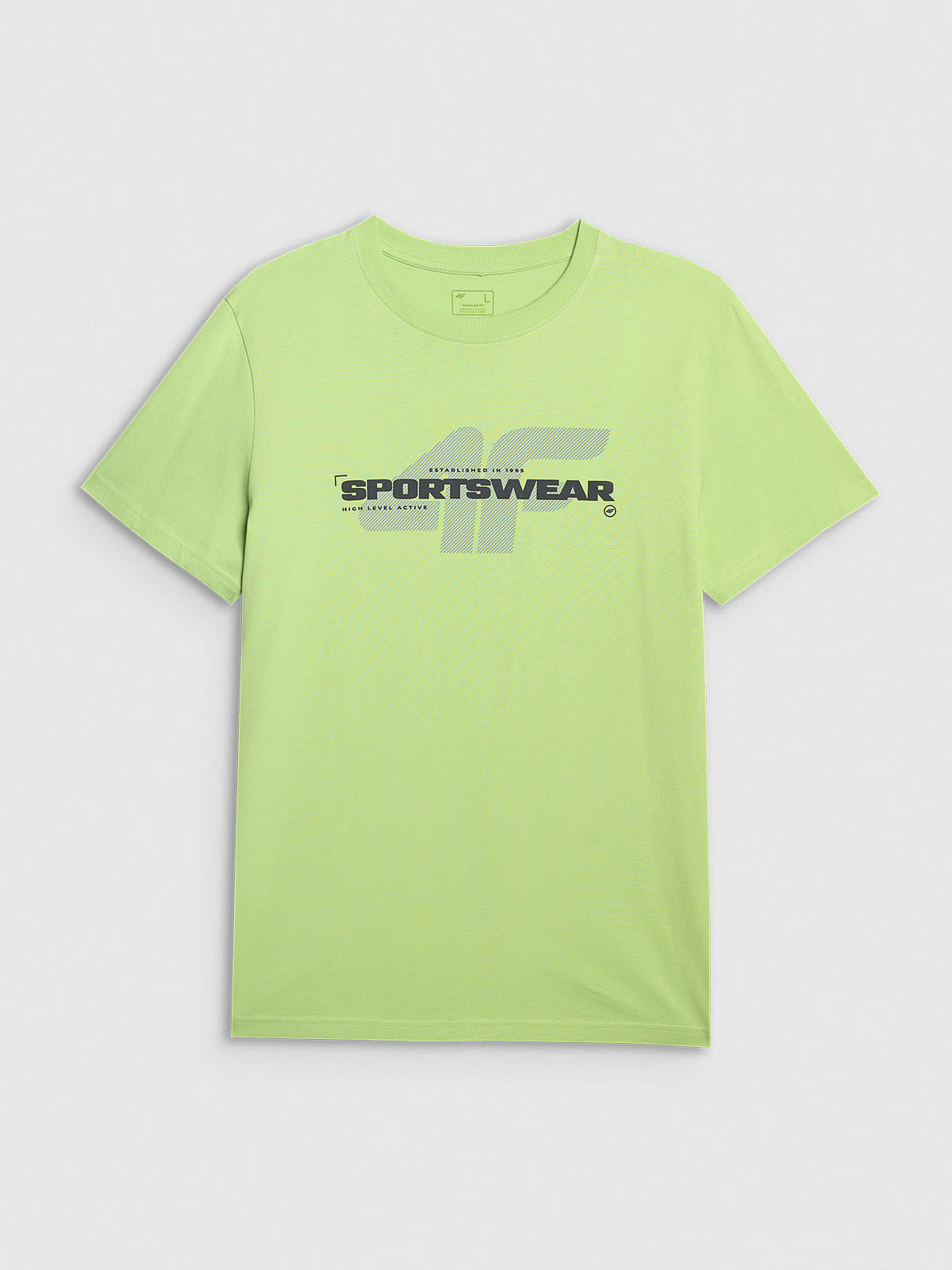 T-shirt regular z nadrukiem męski