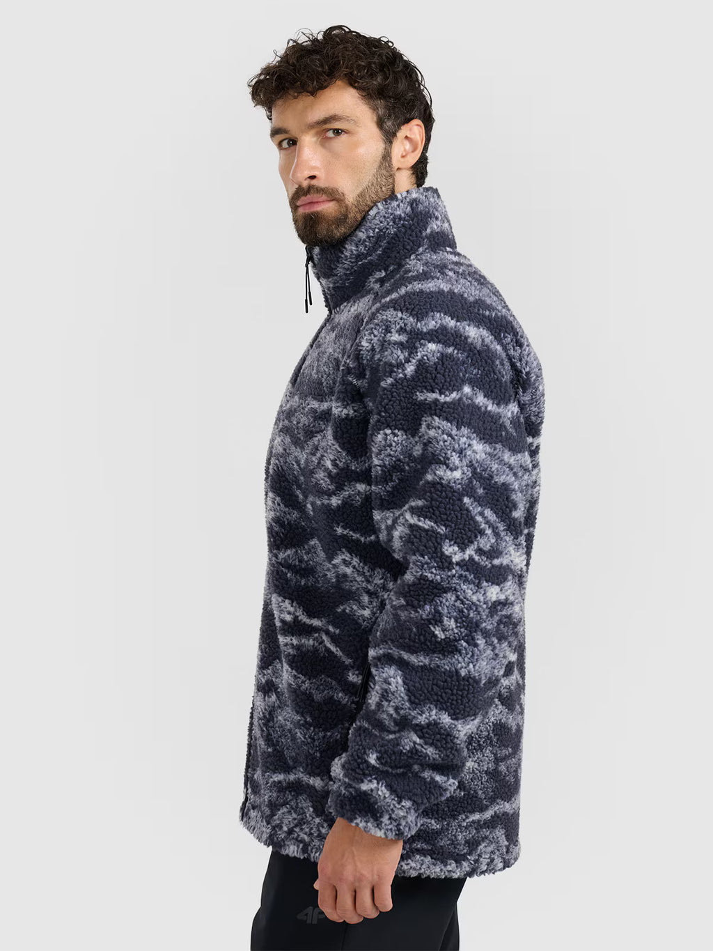 Polar sherpa oversize ze stójką uniseks