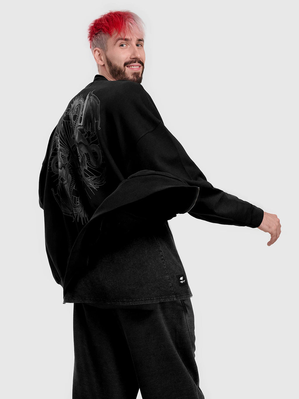 Bluza bomberka oversize męska 4F x Tomasz Fornal
