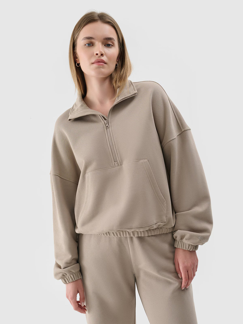 Bluza dresowa bez kaptura damska
