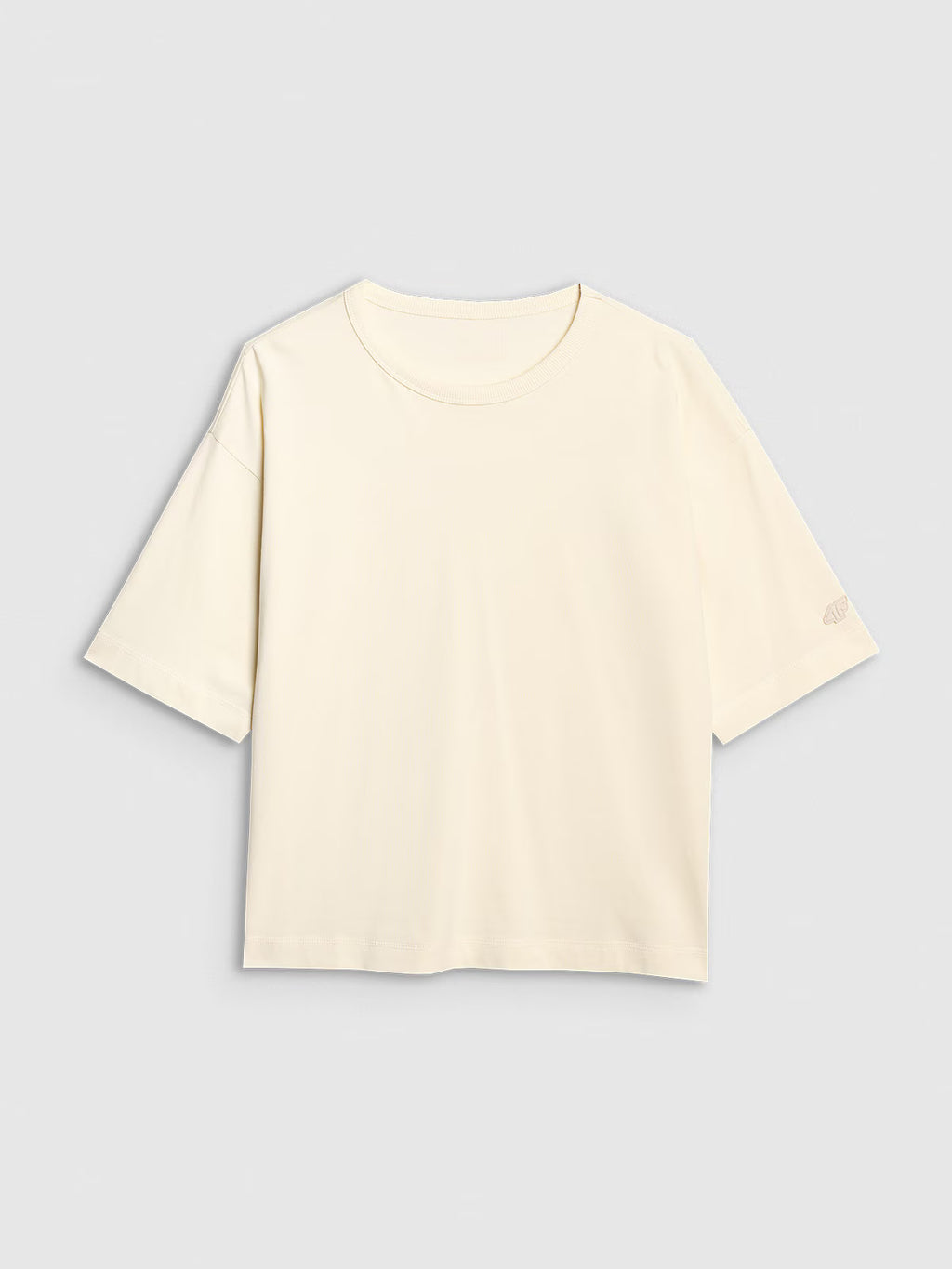 T-shirt oversize gładki damski