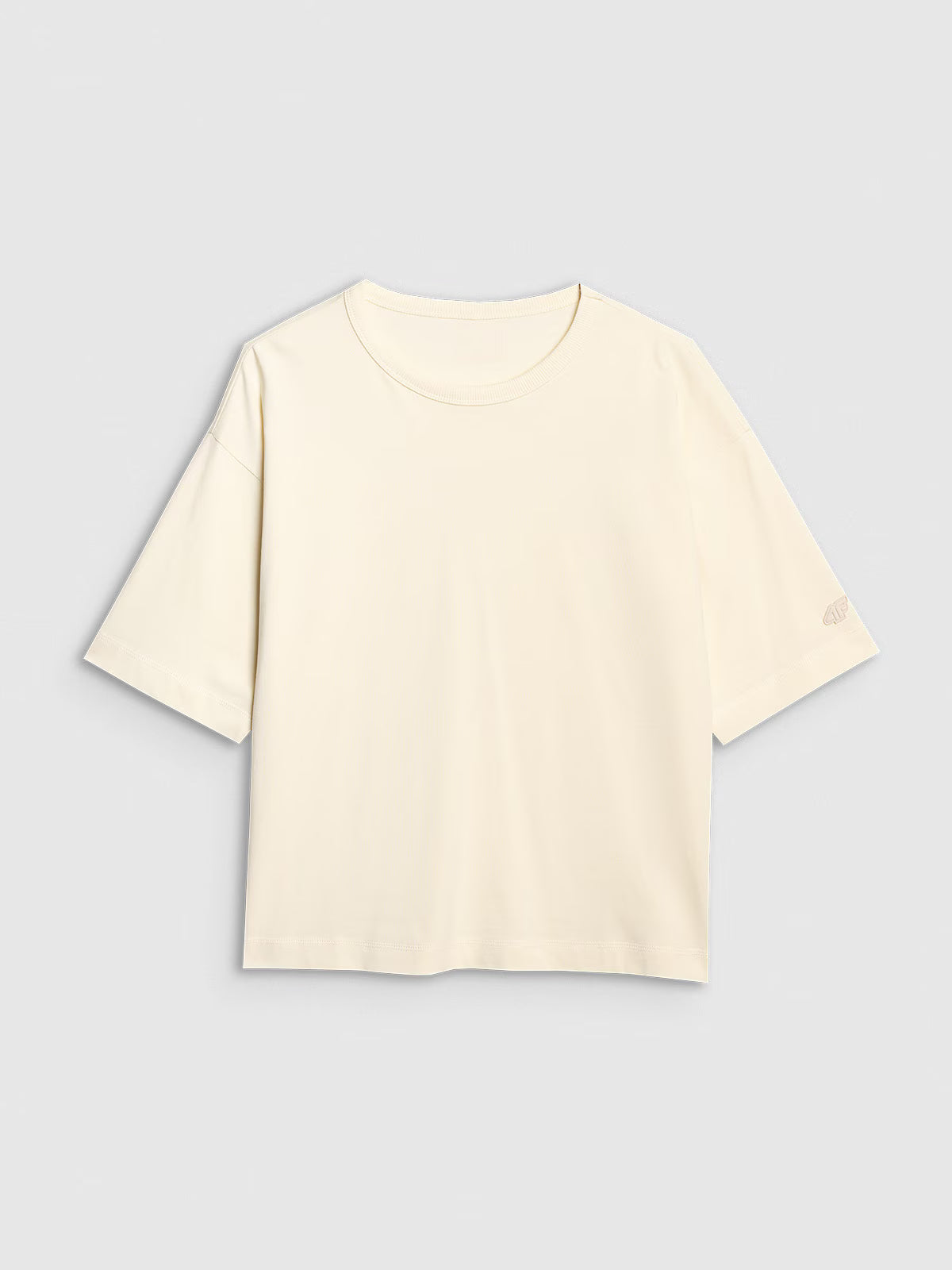 T-shirt oversize gładki damski
