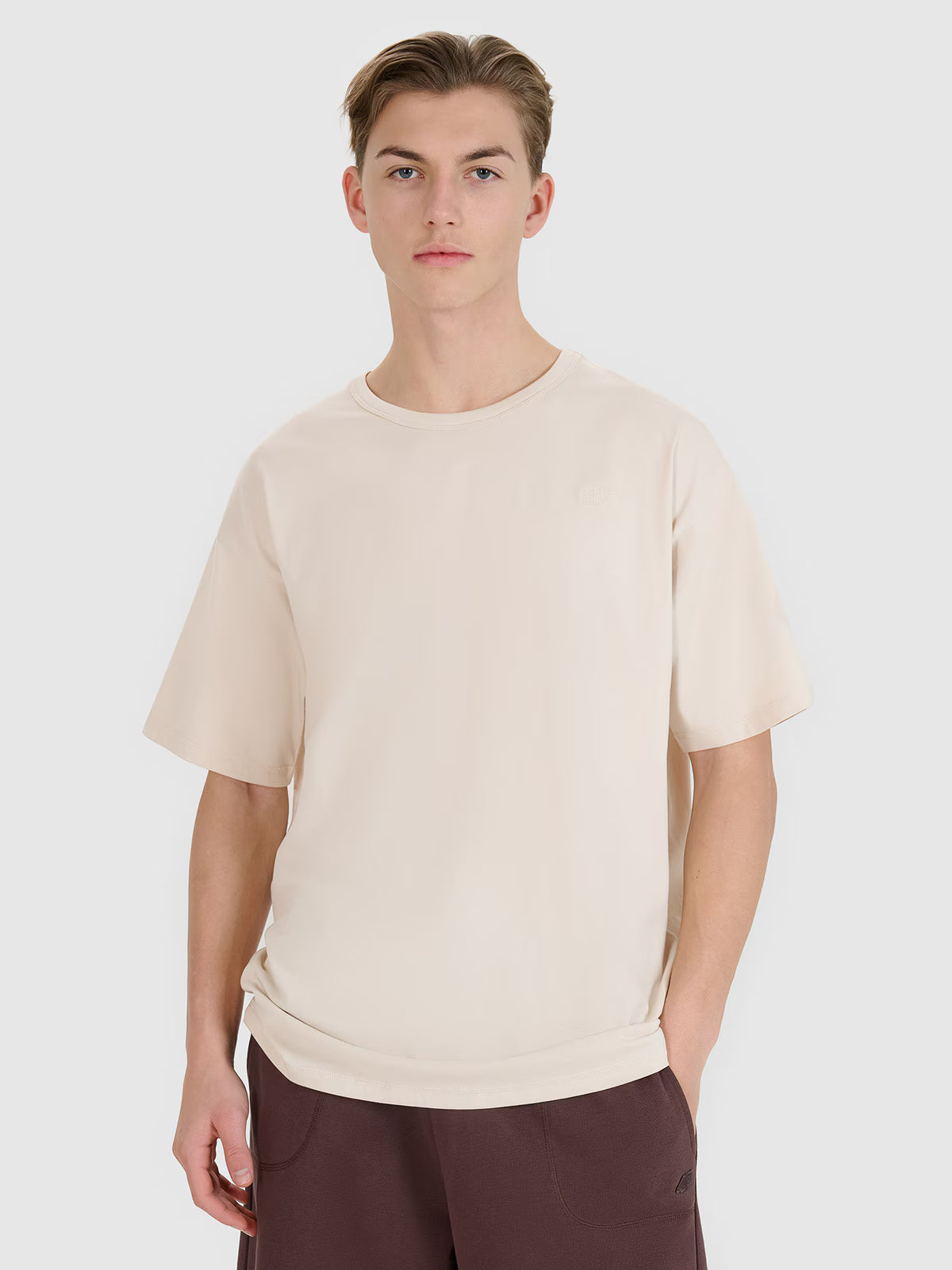 T-shirt oversize gładki uniseks
