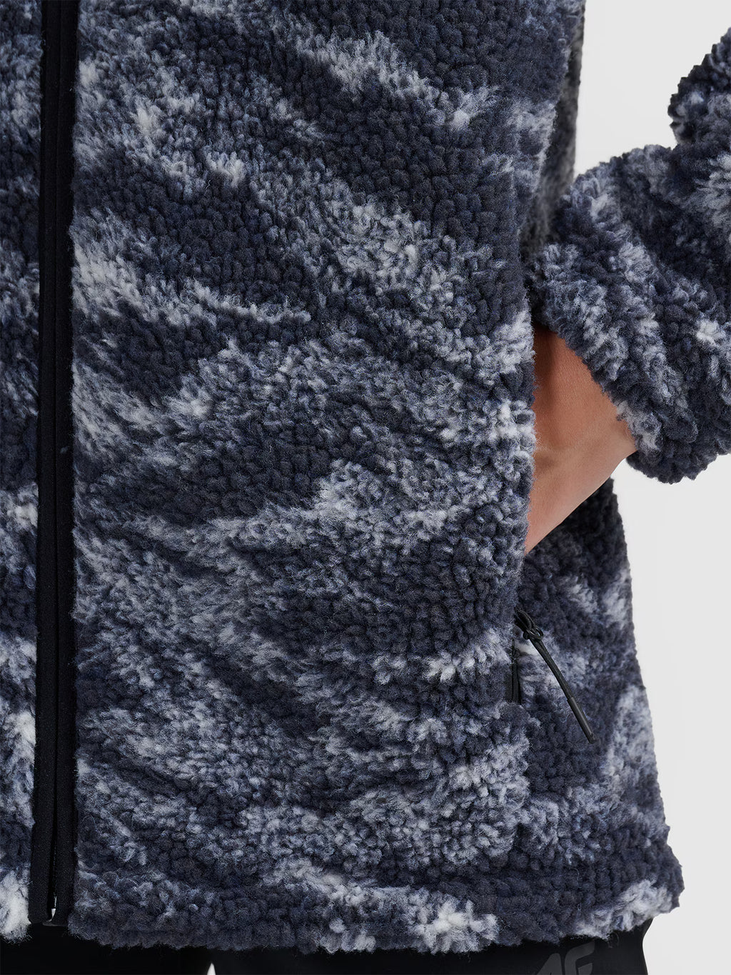 Polar sherpa oversize ze stójką uniseks