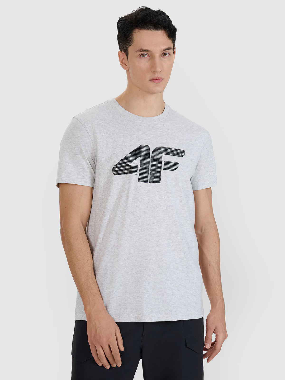 T-shirt regular z nadrukiem męski