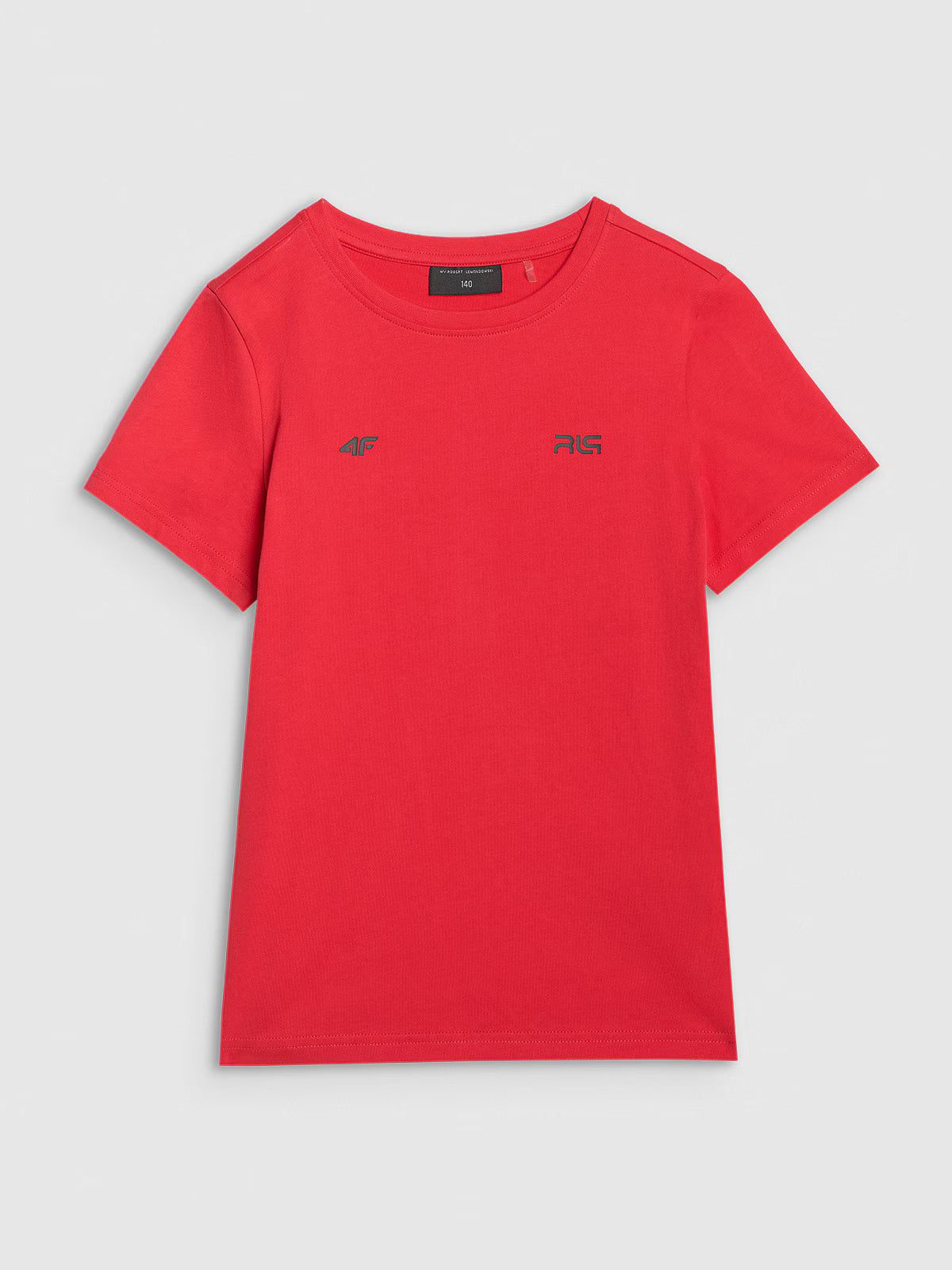 T-shirt regular z nadrukiem dziecięcy 4F JUNIOR x Robert Lewandowski
