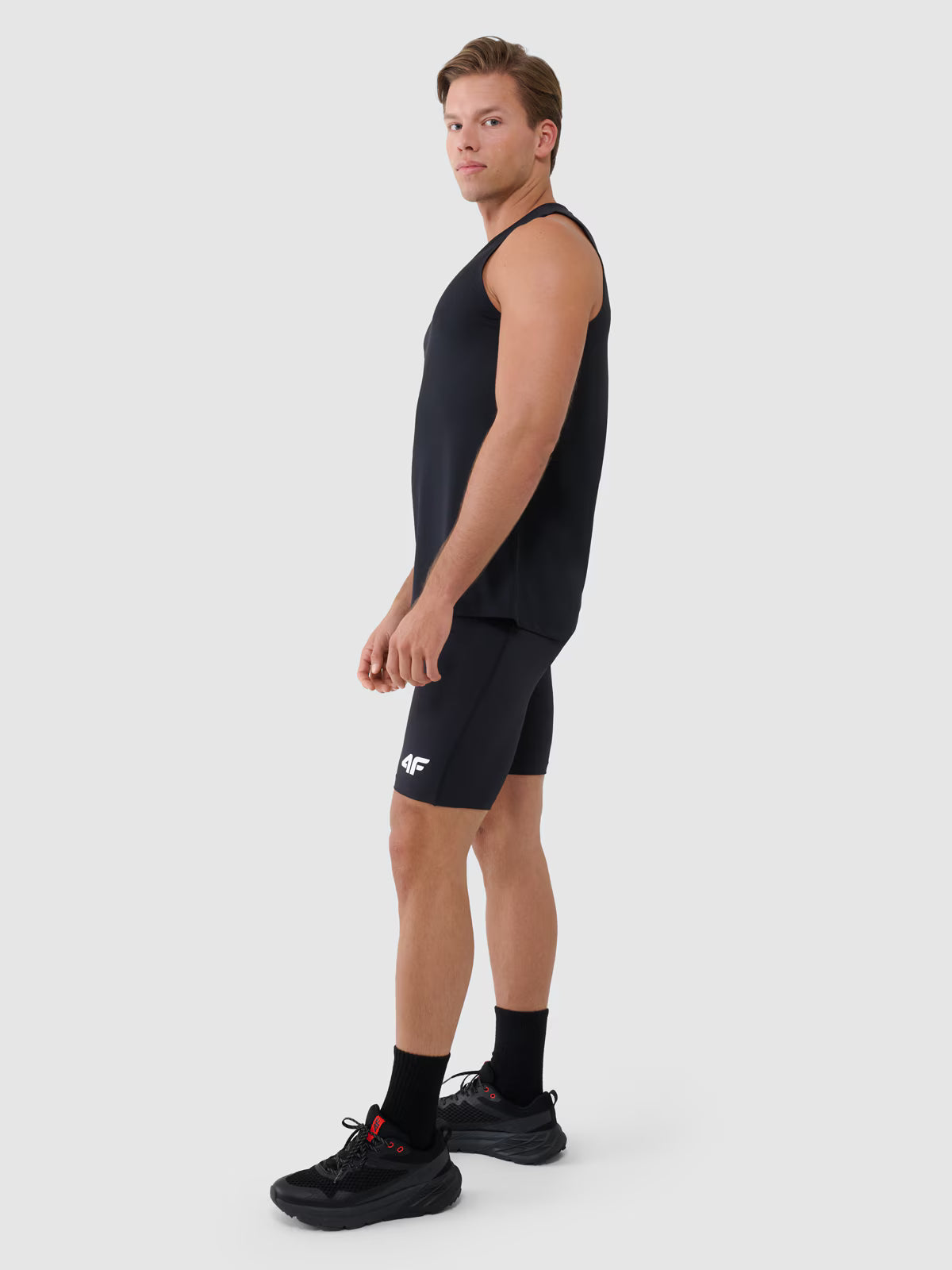 Legginsy krótkie treningowe męskie