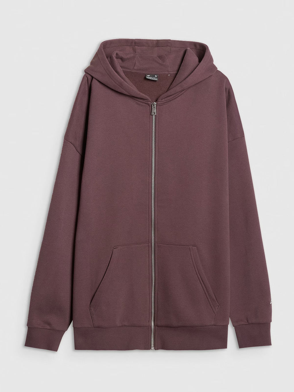 Bluza dresowa rozpinana z kapturem damska