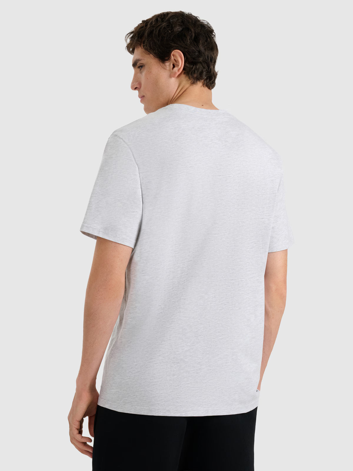 T-shirt regular z nadrukiem męski