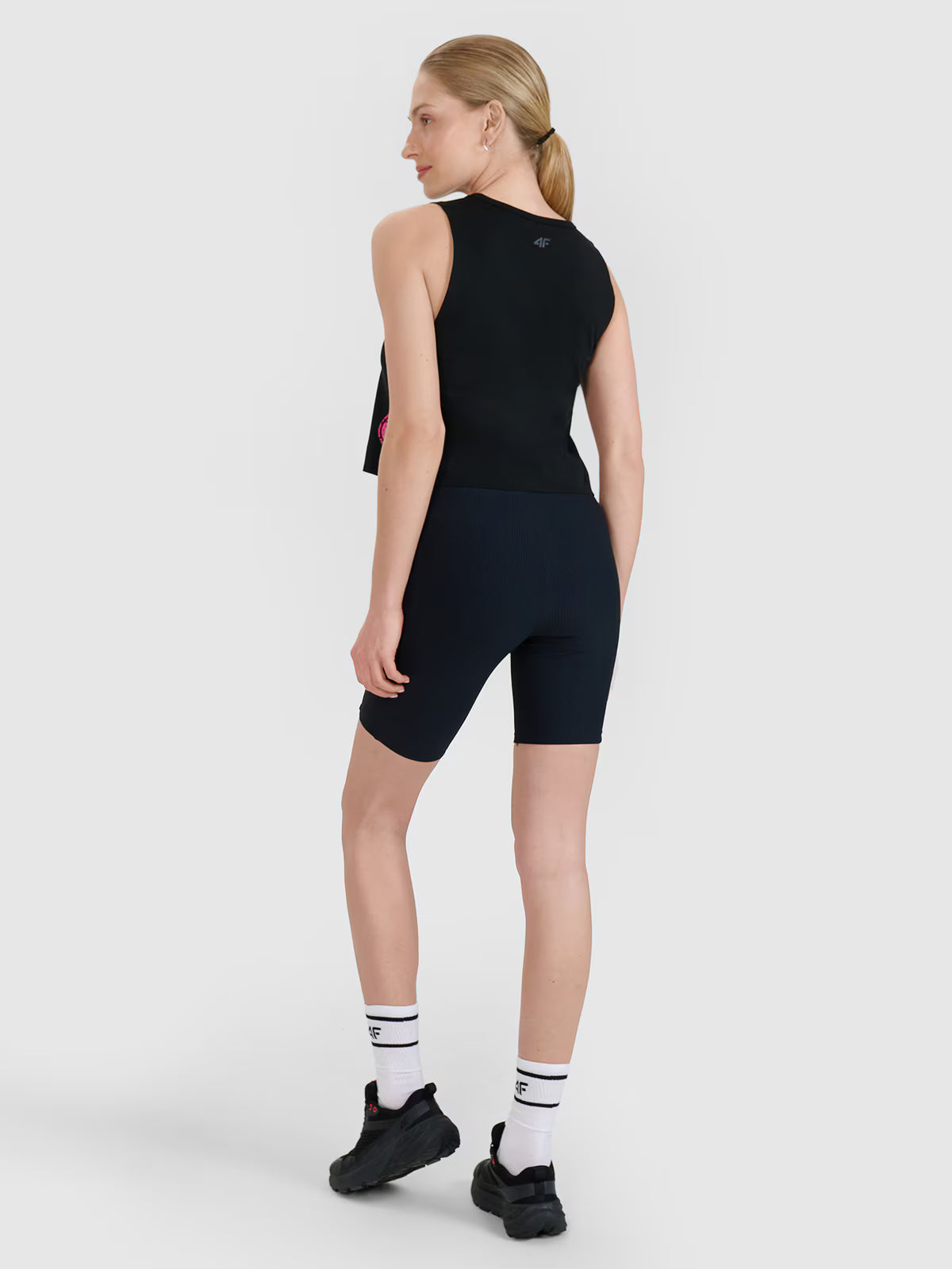 Legginsy krótkie dzianinowe damskie