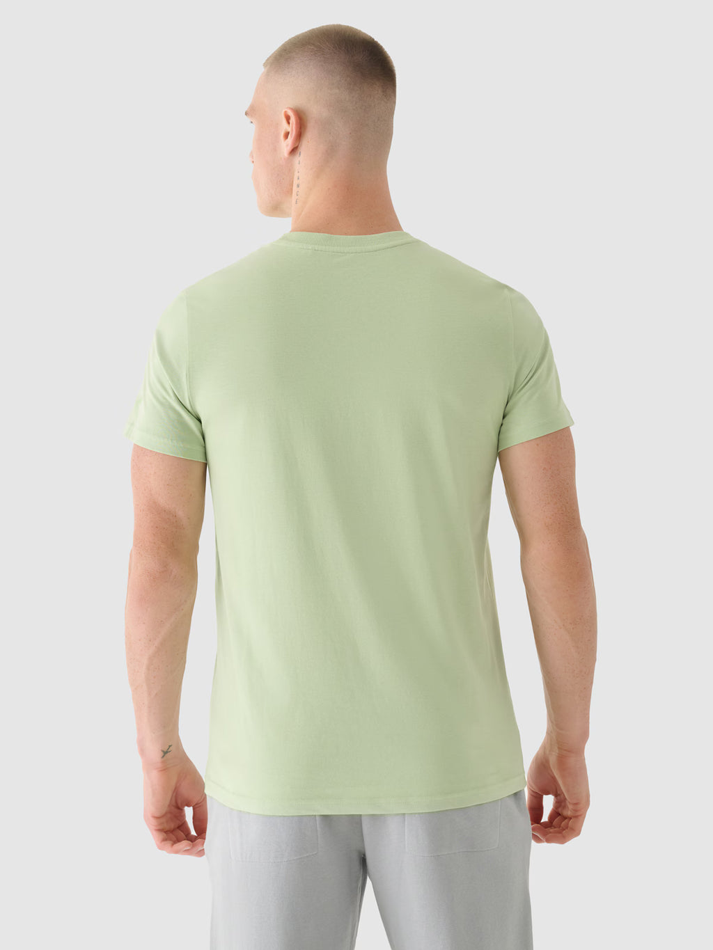 T-shirt regular z nadrukiem męski