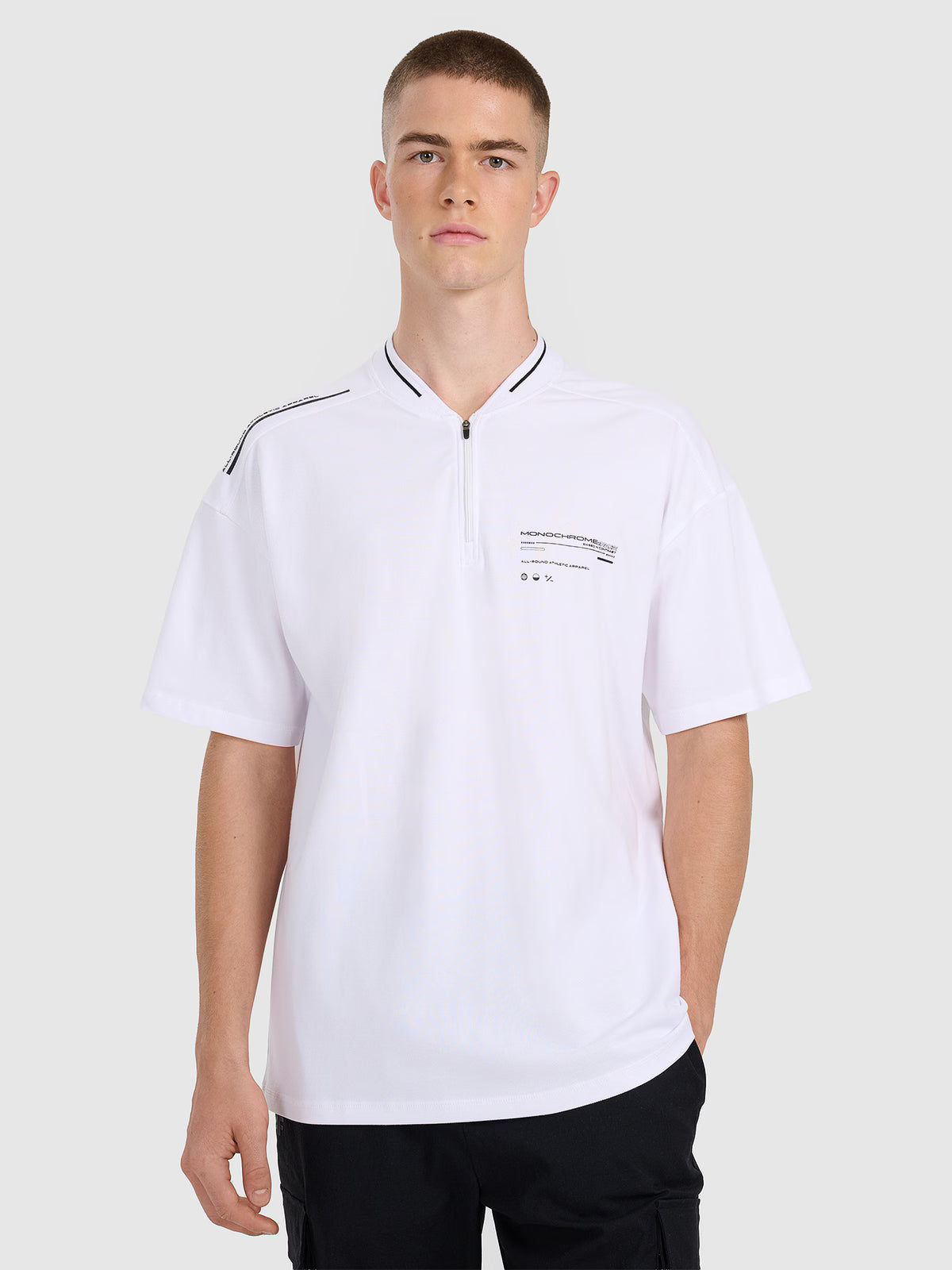 Koszulka polo oversize męska
