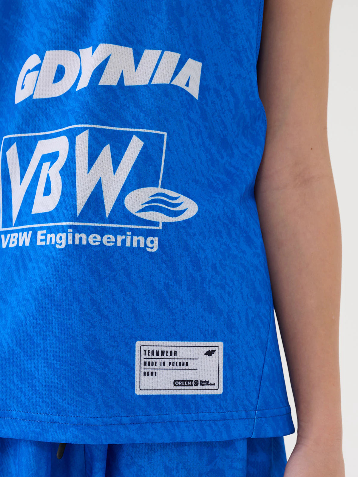 Koszulka meczowa replika wyjazdowa z sezonu 2024/25 dziecięca 4F x VBW Arka Gdynia