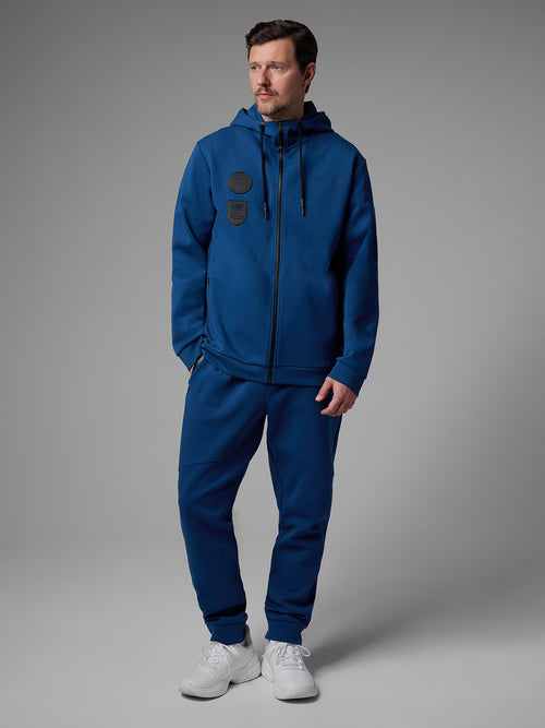 Bluza dresowa regular z kapturem męska 4F x Robert Lewandowski