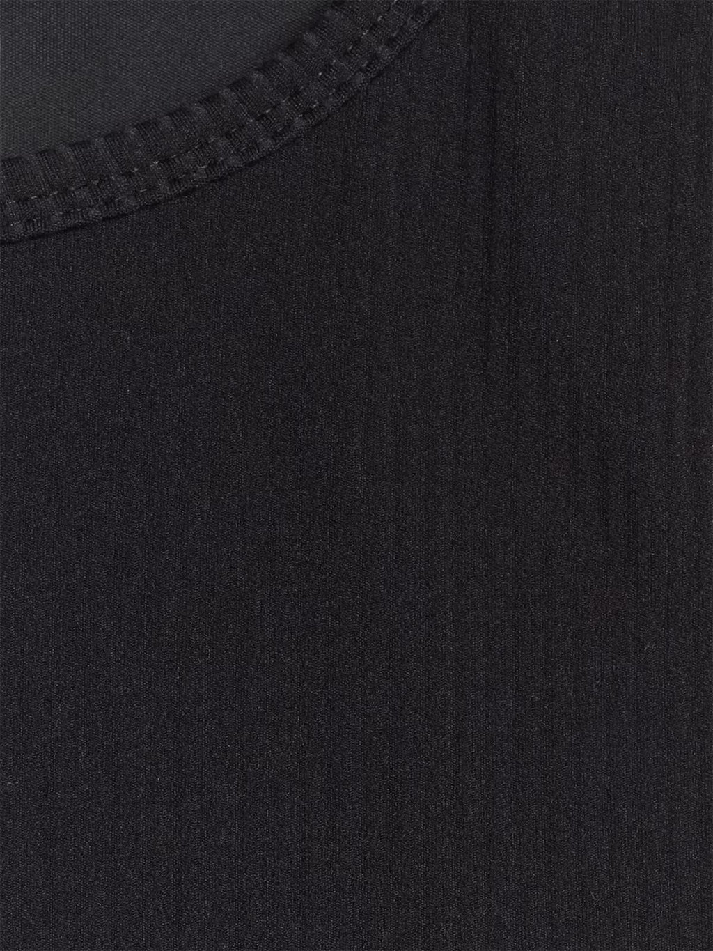 Top slim z prążkowanej dzianiny damski