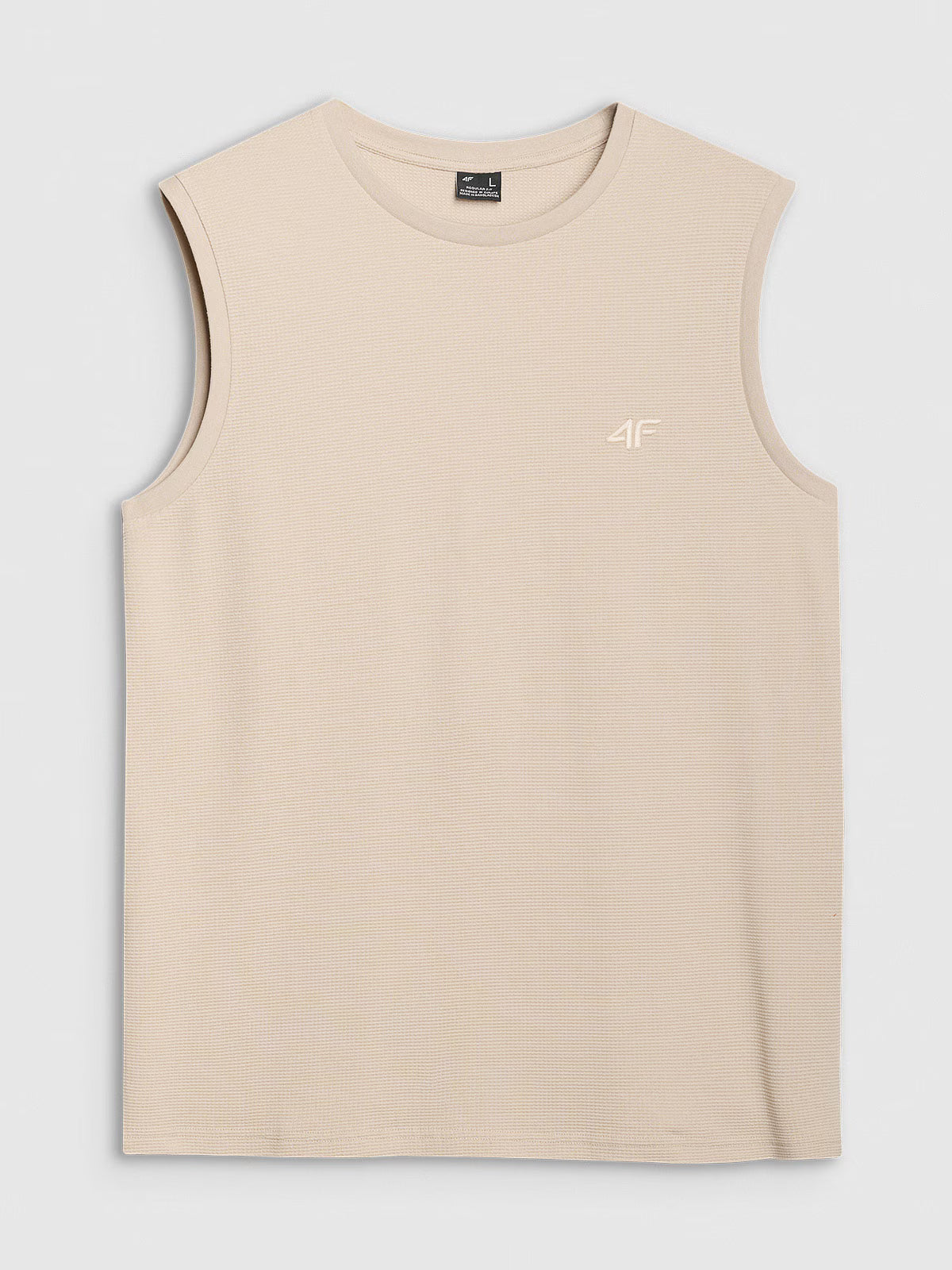 Tank top regular gładki męski