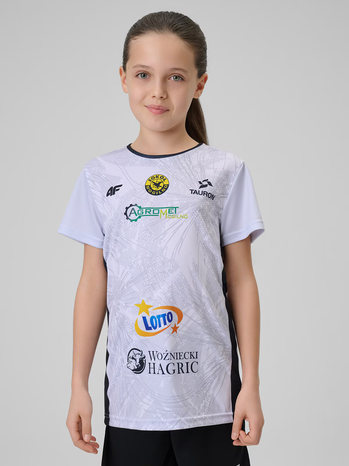 Koszulka meczowa replika domowa z sezonu 2025/26 dziecięca 4F x Sokół & Hagric Mogilno