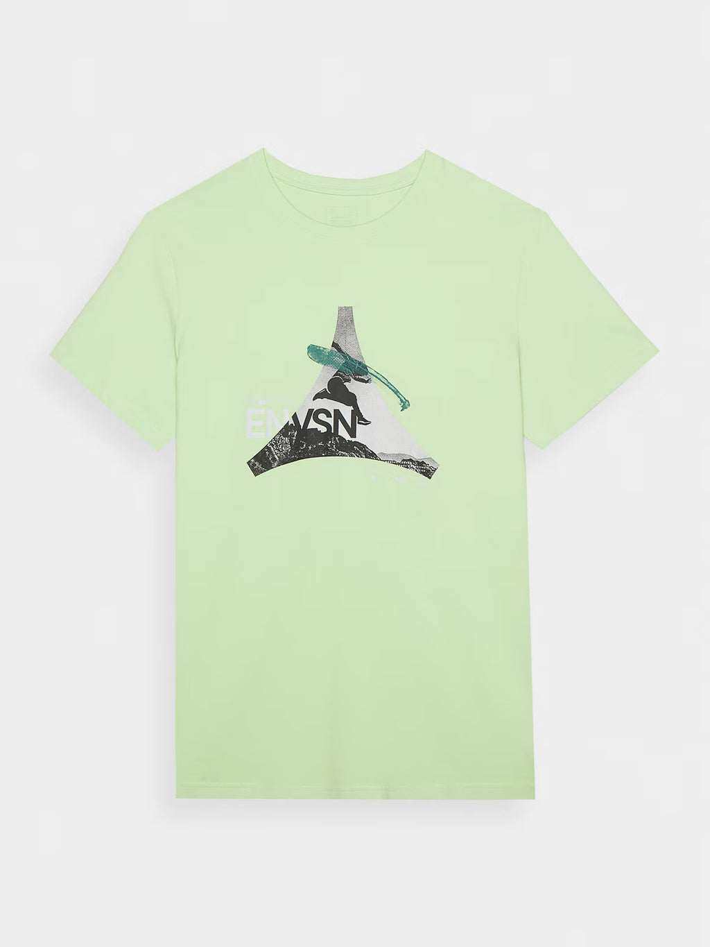 T-shirt regular z nadrukiem męski