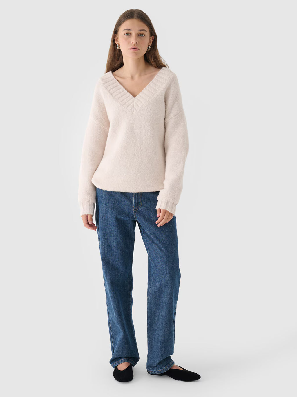 Sweter z wełną i alpaką damski Outhorn