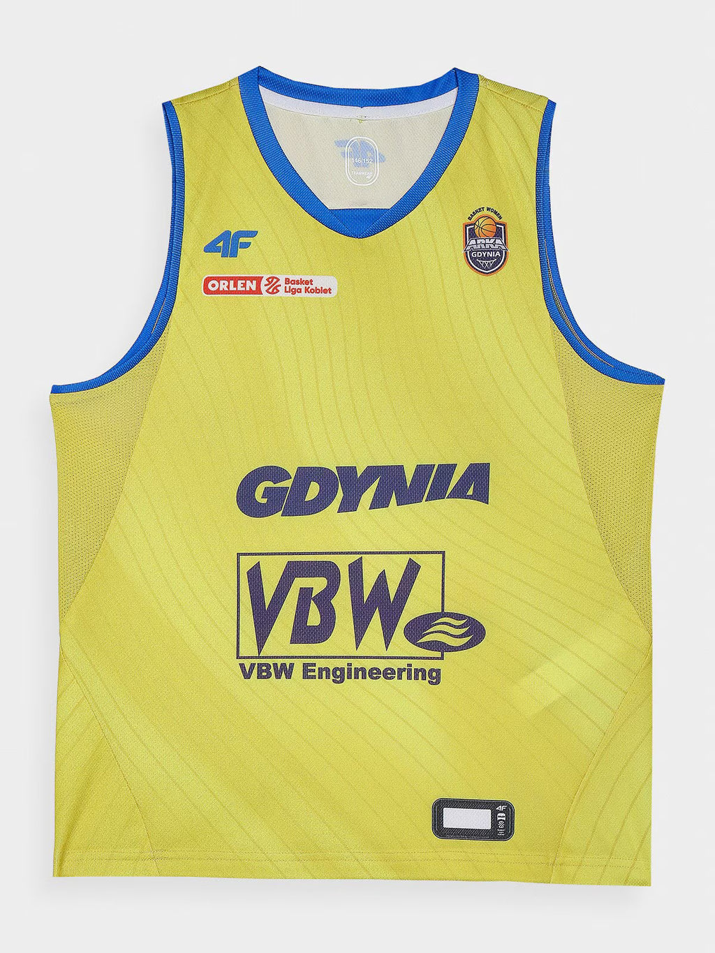 Tank top replika domowy z sezonu 2023/24 dziecięcy 4F x VBW Arka Gdynia