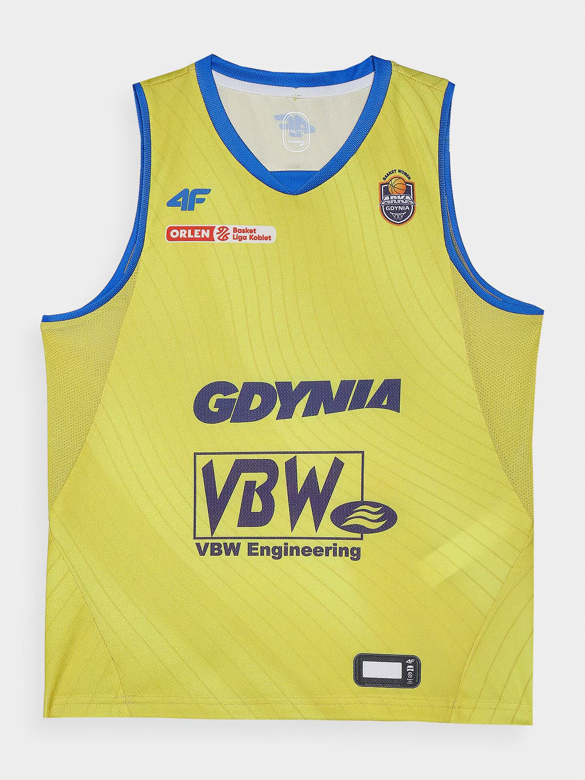 Tank top replika domowy z sezonu 2023/24 dziecięcy 4F x VBW Arka Gdynia