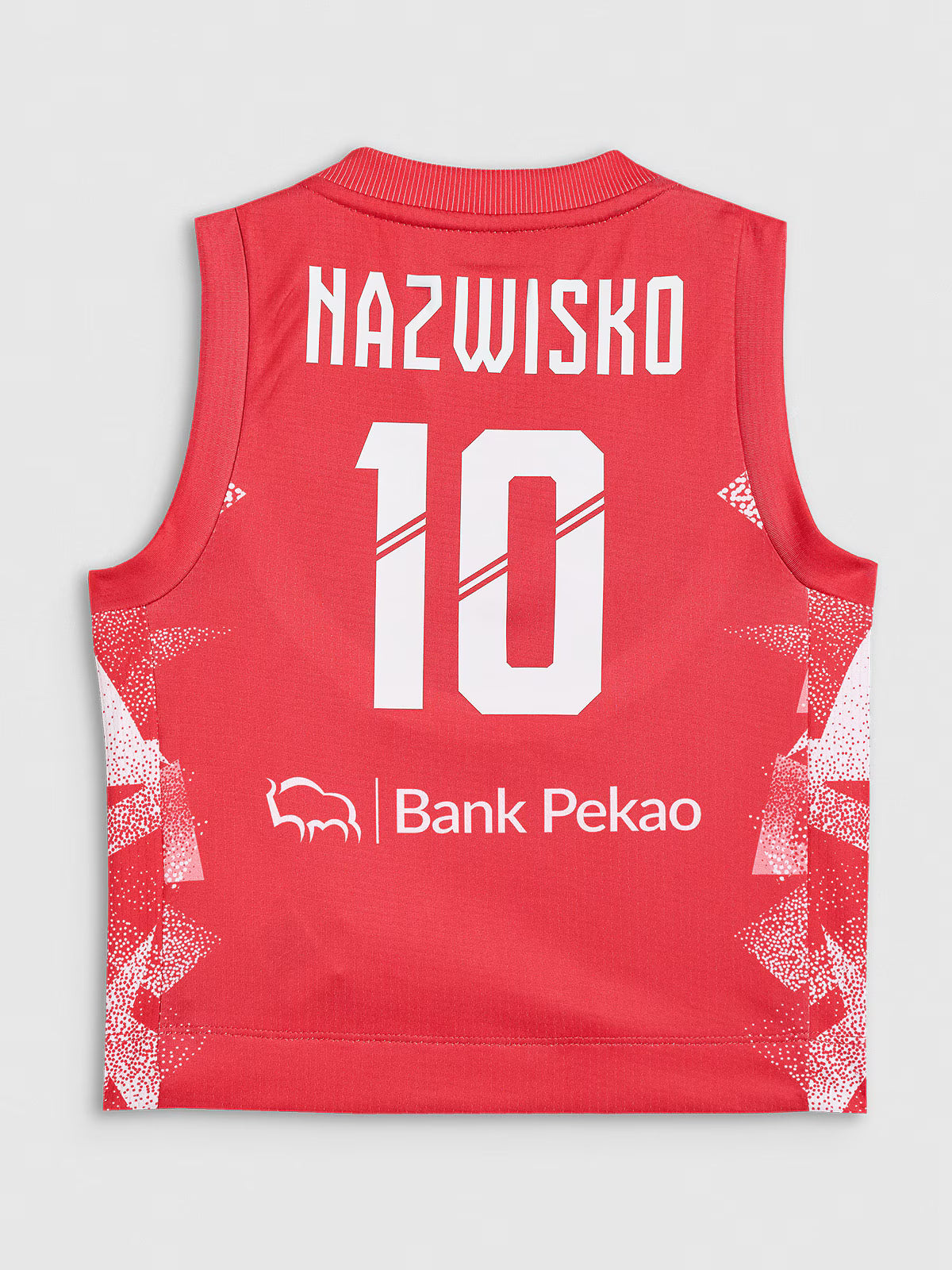 Koszulka reprezentacyjna z możliwością personalizacji dziecięca 4F x PZKOSZ