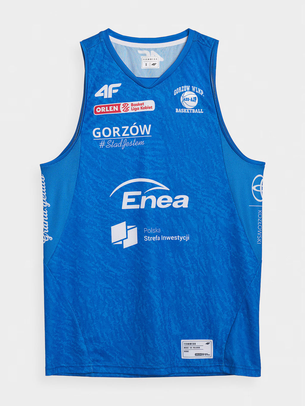 Koszulka meczowa replika domowa z sezonu 2024/25 damska 4F x Enea AZS AJP Gorzów Wielkopolski