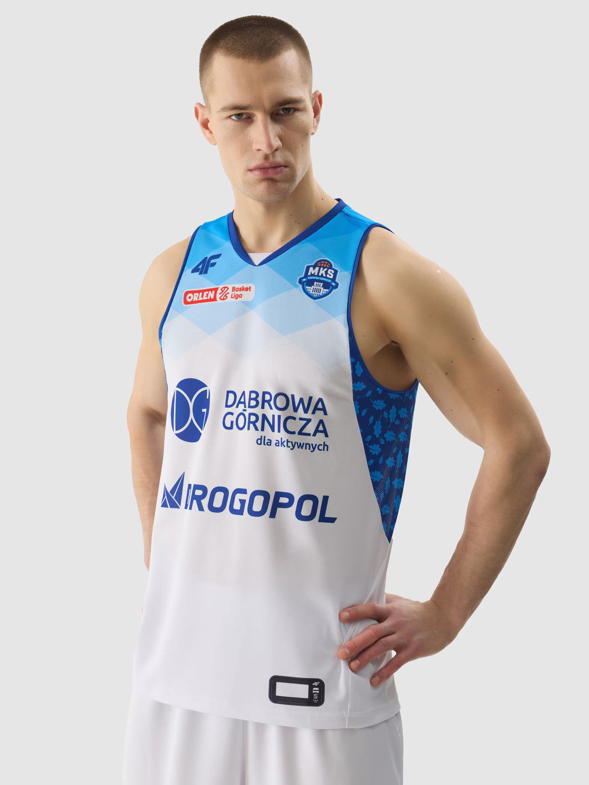 Tank top replika wyjazdowy z sezonu 2023/24 męski 4F x MKS Dąbrowa Górnicza