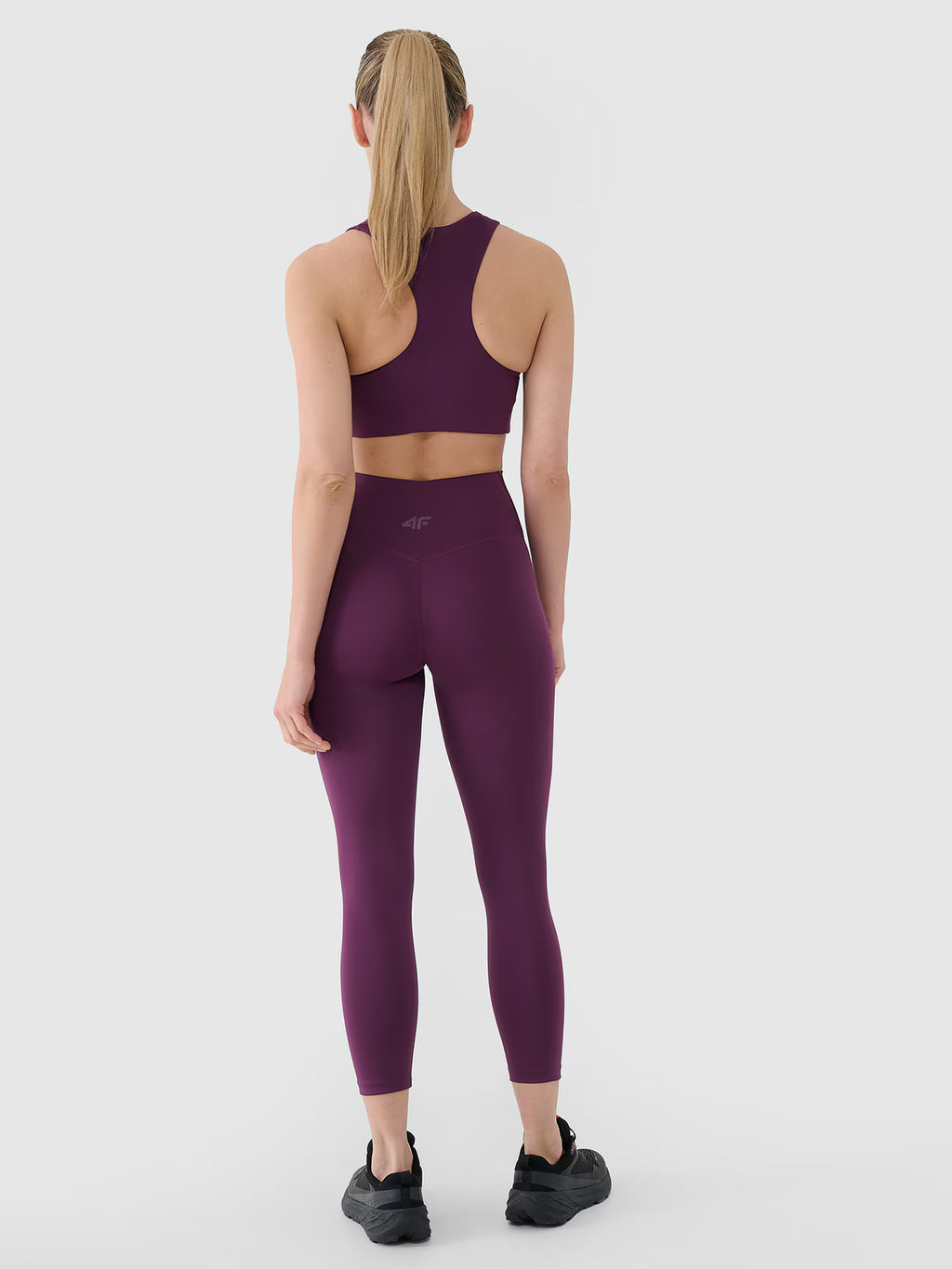 Legginsy treningowe 7/8 z wysokim stanem damskie
