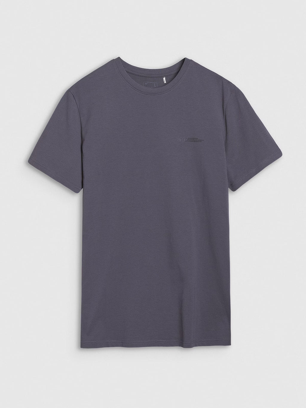T-shirt regular gładki męski