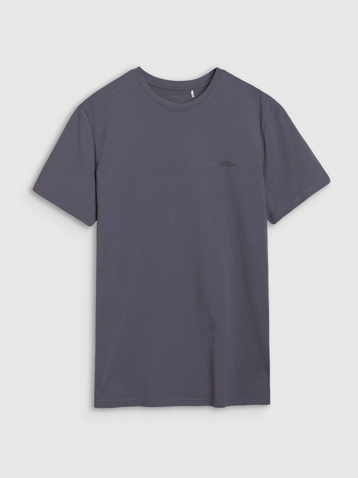 T-shirt regular gładki męski
