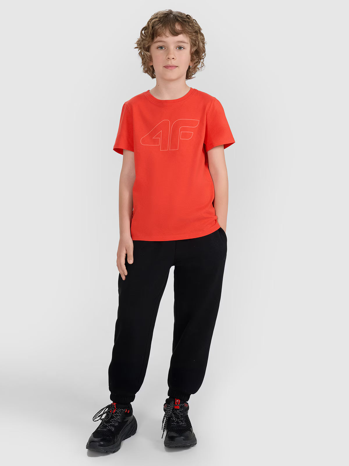 T-shirt regular z nadrukiem chłopięcy