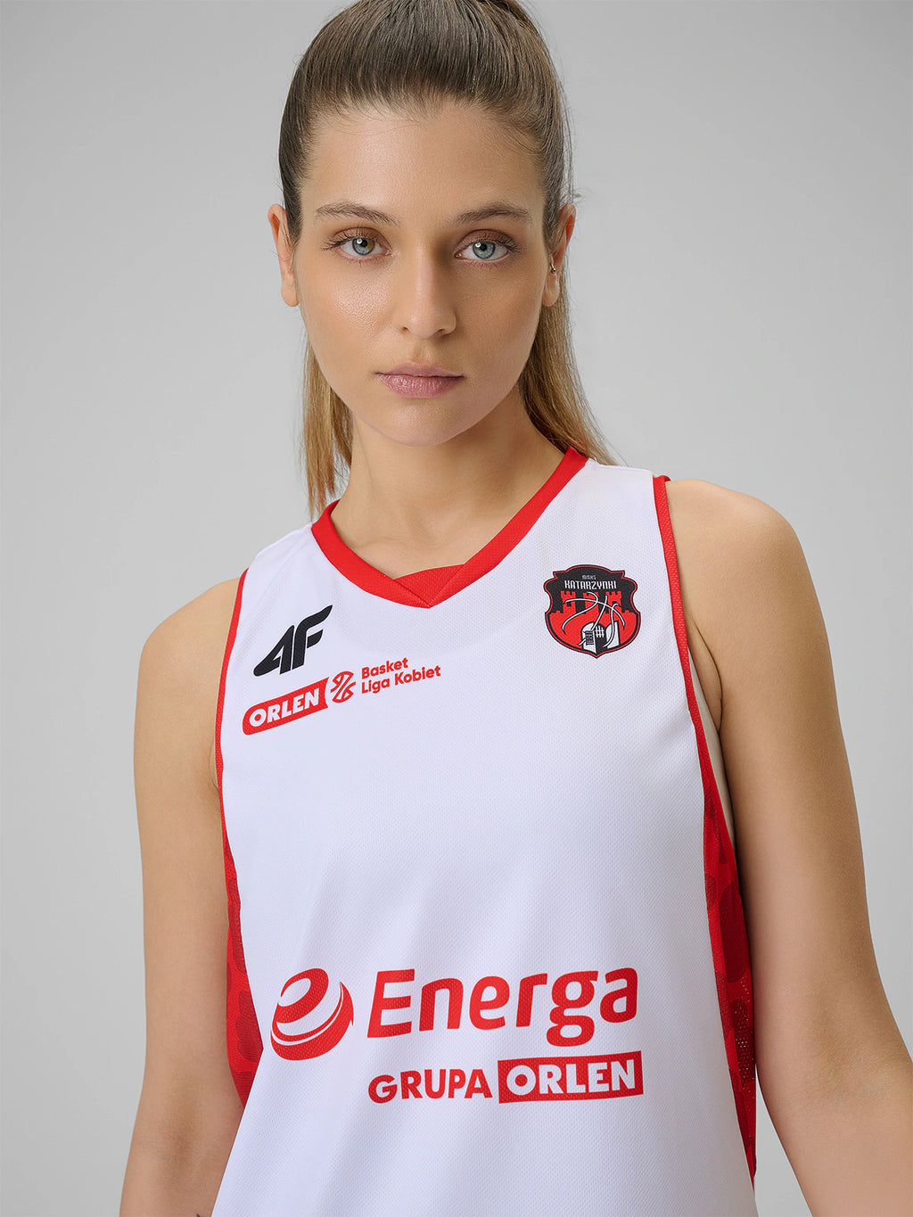 Koszulka meczowa replika wyjazdowa z sezonu 2024/25 damska 4F x MMKS Katarzynki Toruń