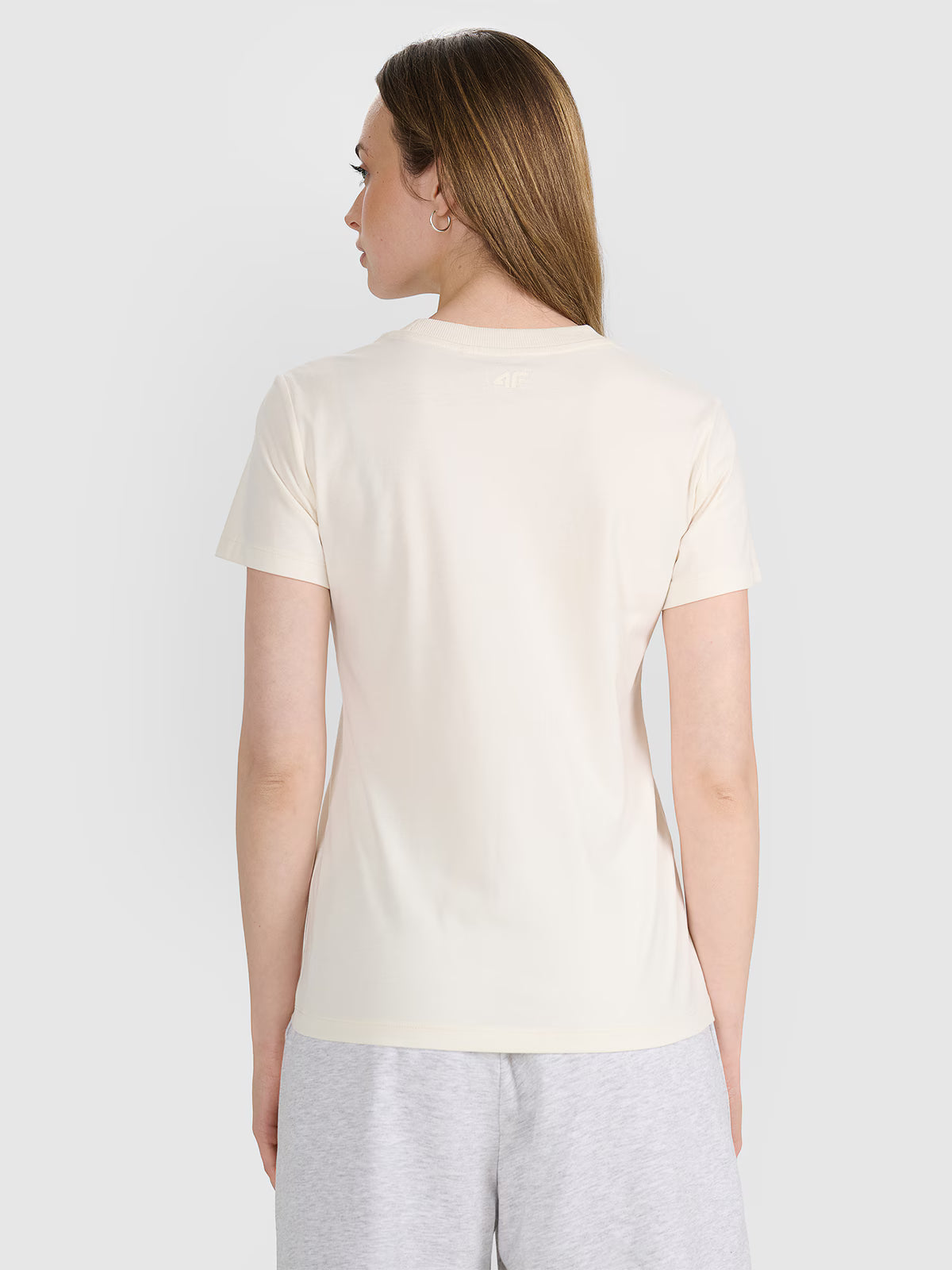 T-shirt regular z nadrukiem damski