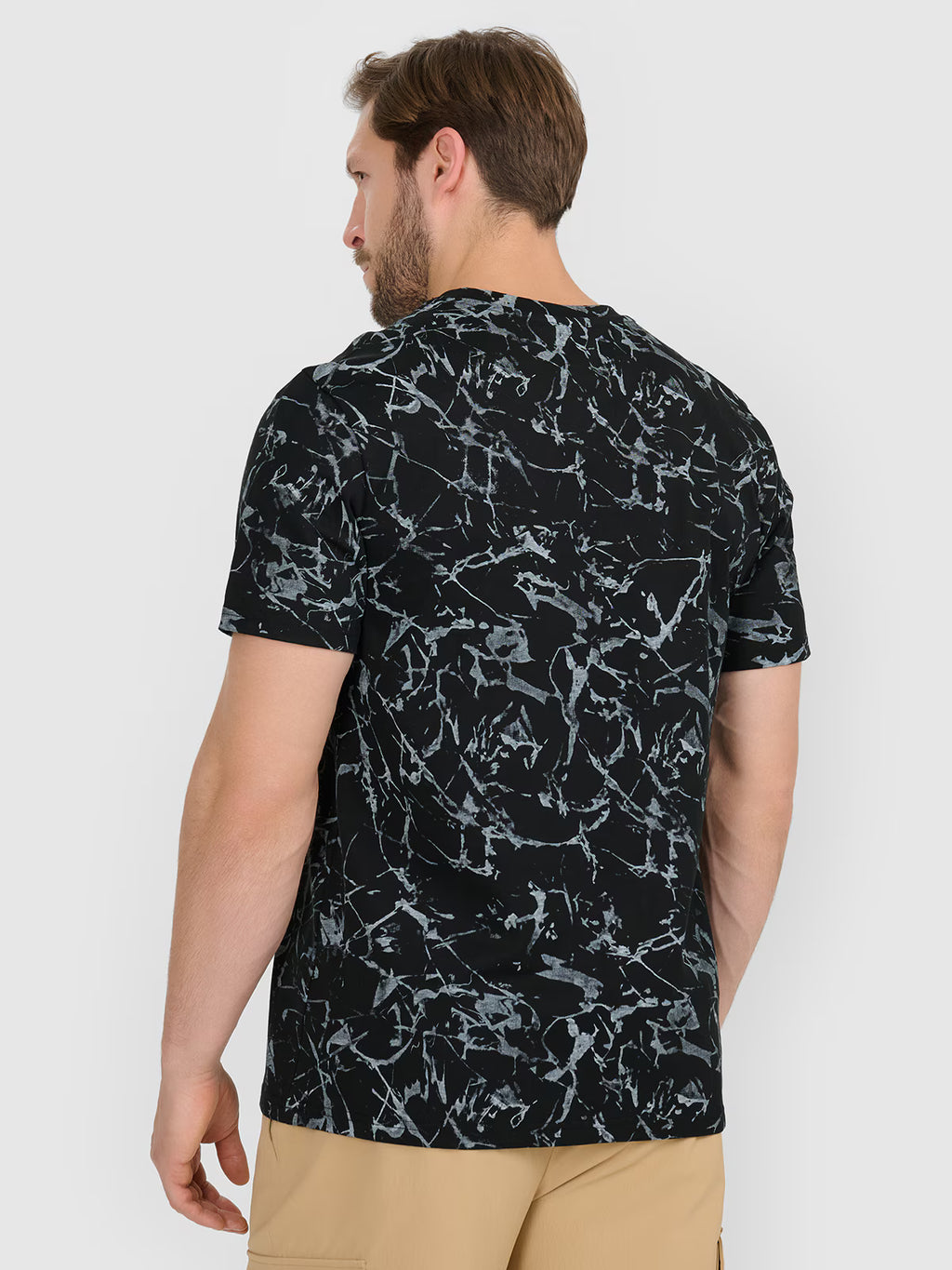 T-shirt regular z nadrukiem męski