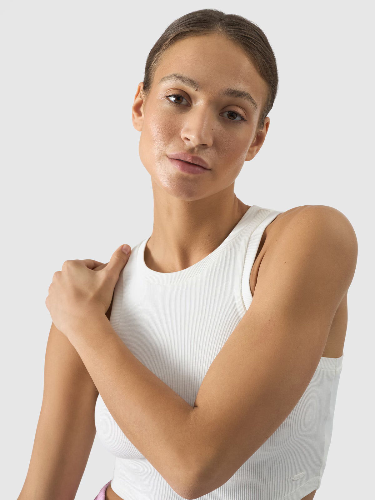 Crop top slim damski