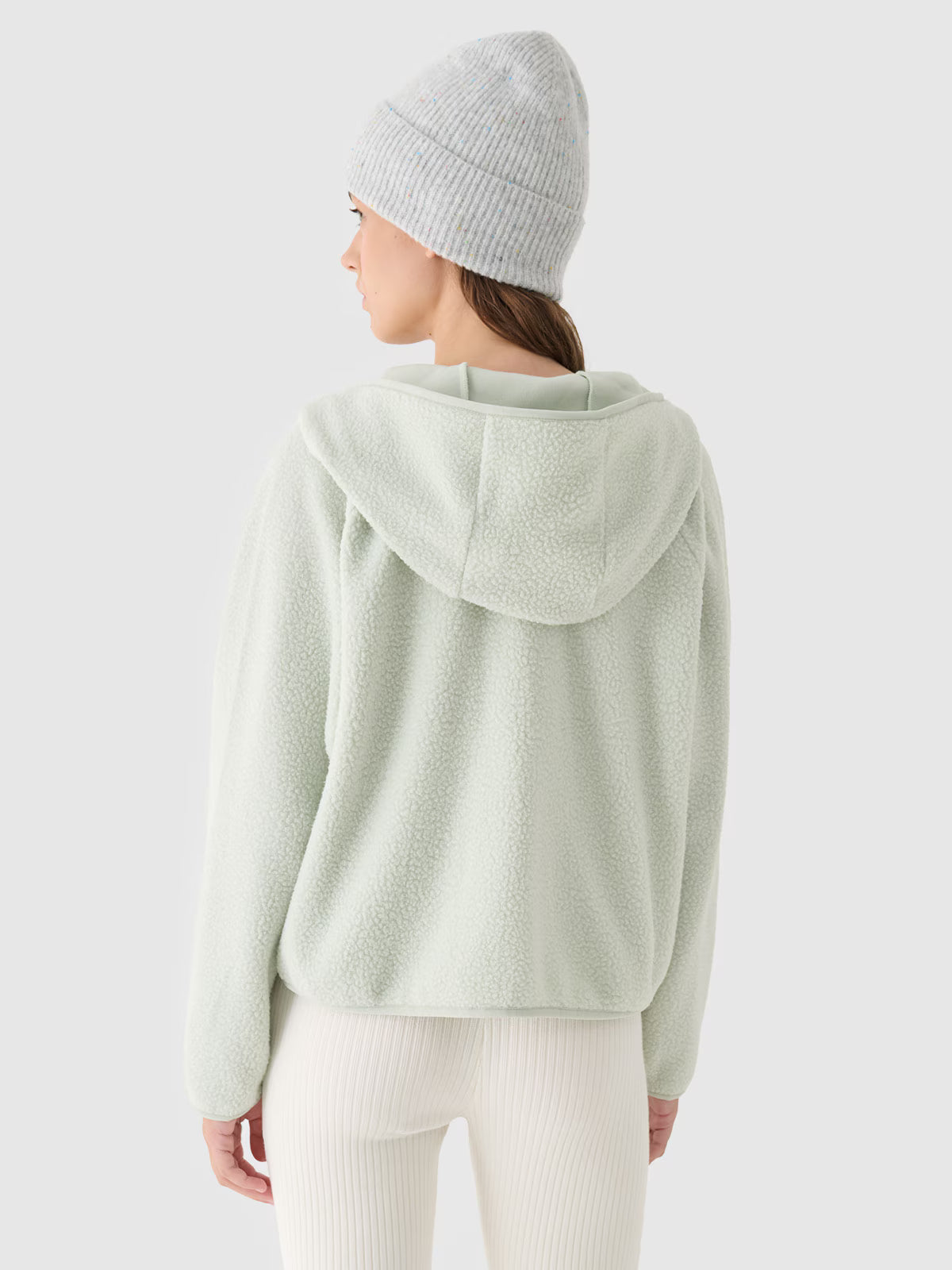 Polar sherpa z kapturem damski
