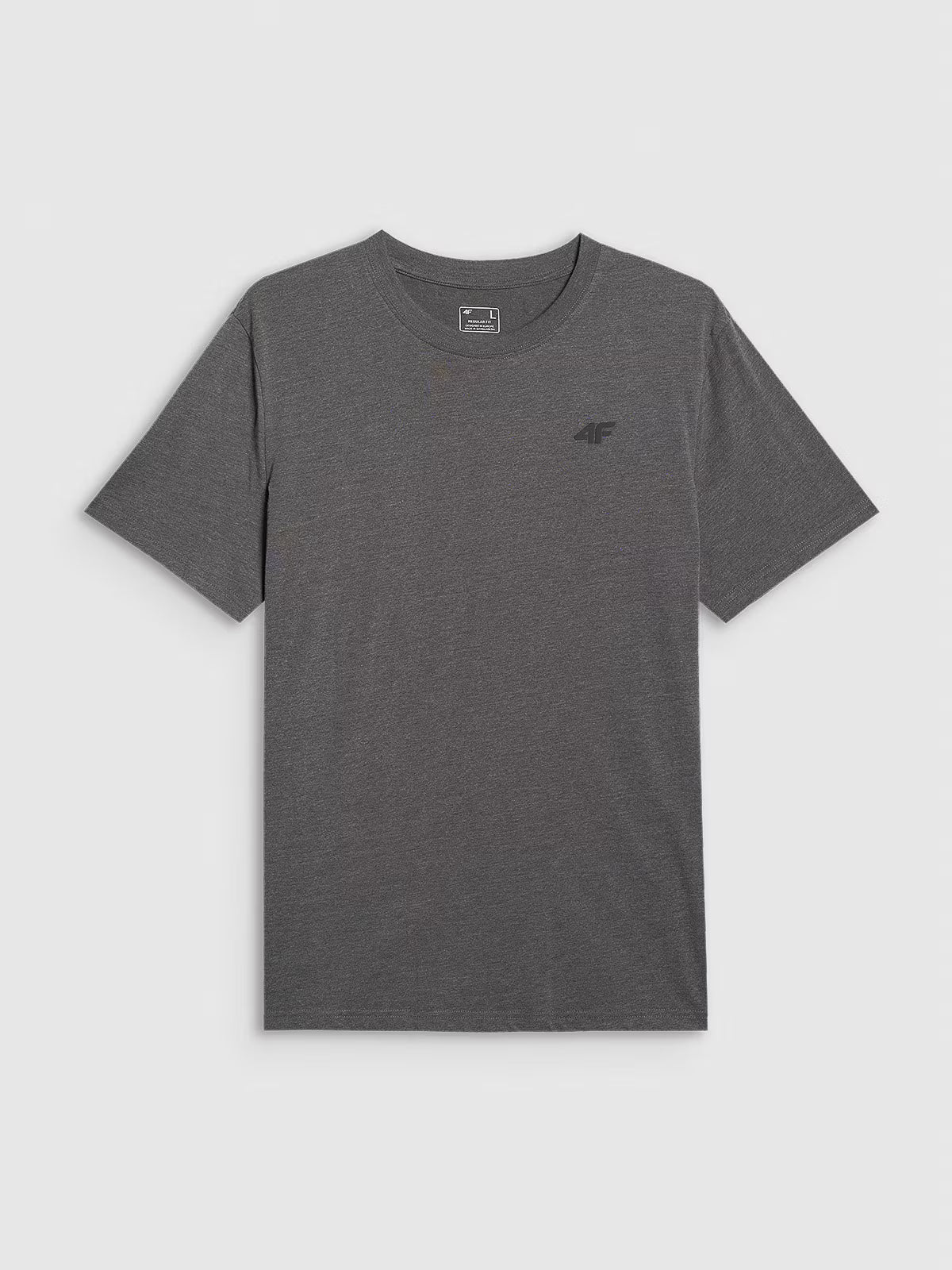T-shirt regular gładki męski