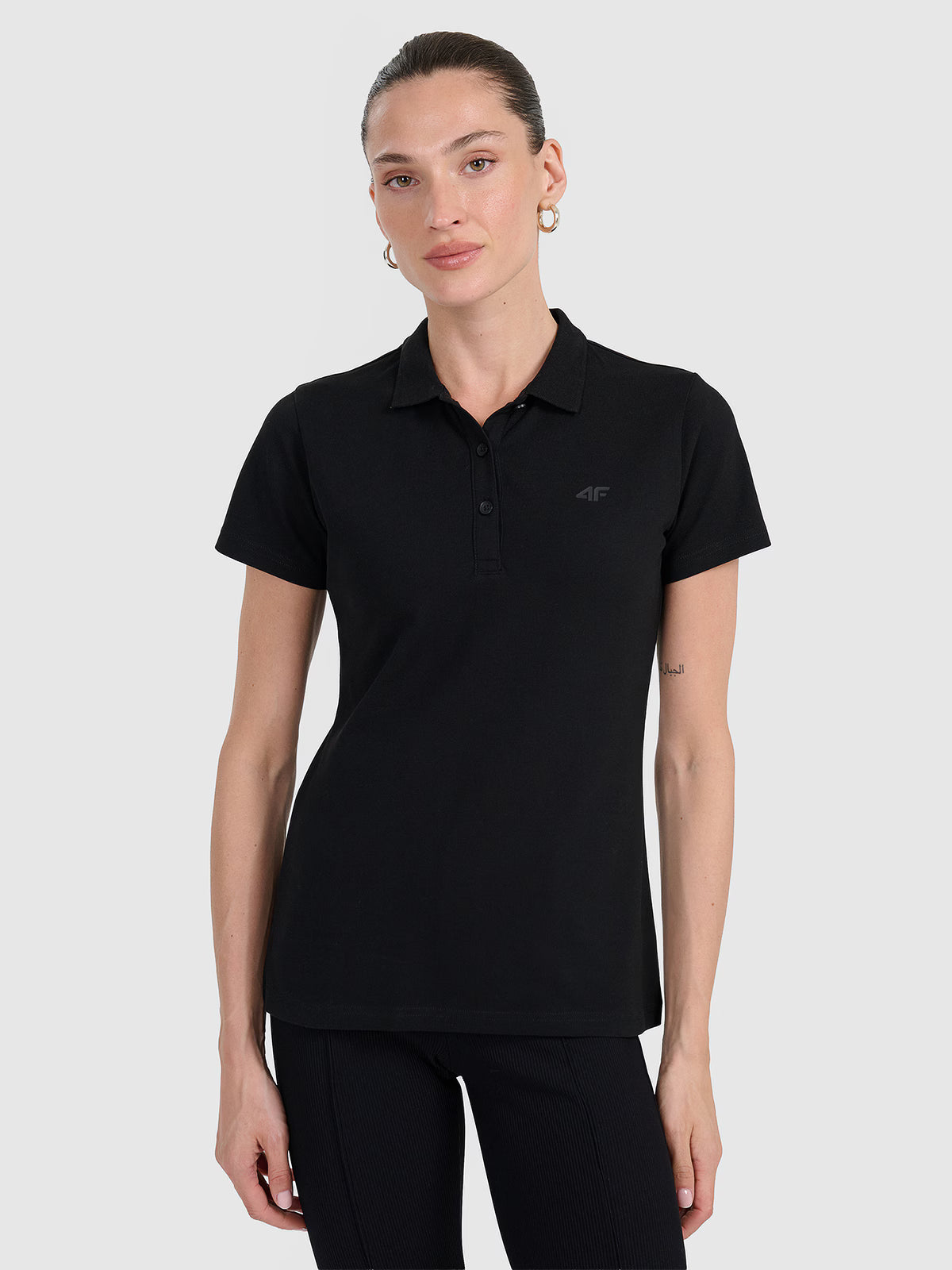 Koszulka polo slim damska