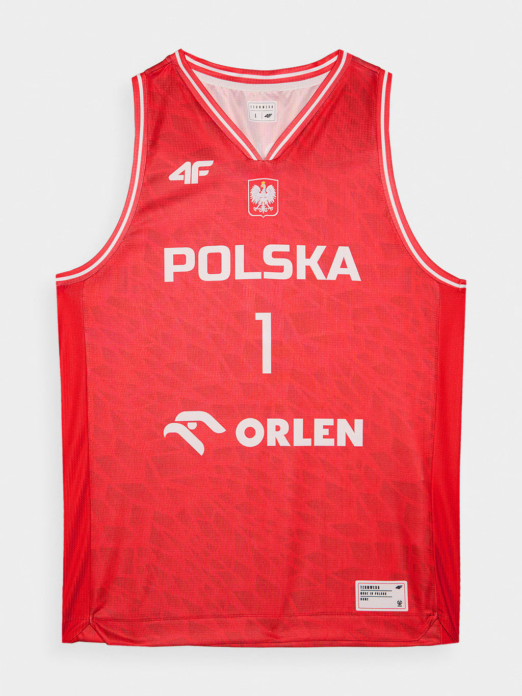 Koszulka reprezentacyjna męska 4F x PZKOSZ 2024 - SOCHAN