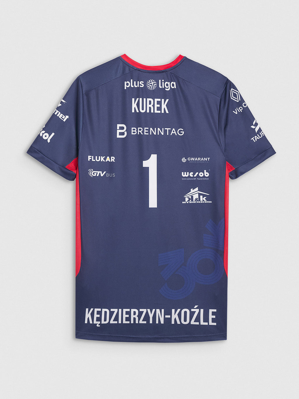 Koszulka meczowa replika domowa z sezonu 2024/25 męska 4F x Zaksa Kędzierzyn Koźle - Kurek