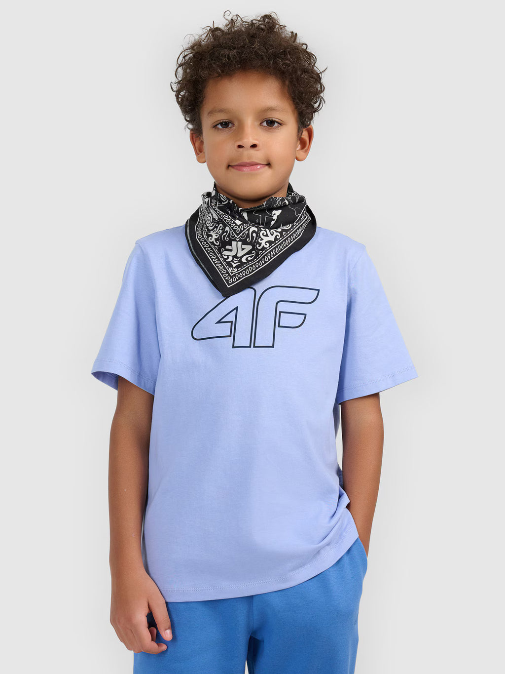 T-shirt regular z nadrukiem chłopięcy