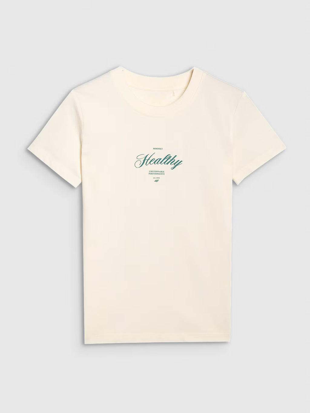 T-shirt regular z nadrukiem damski