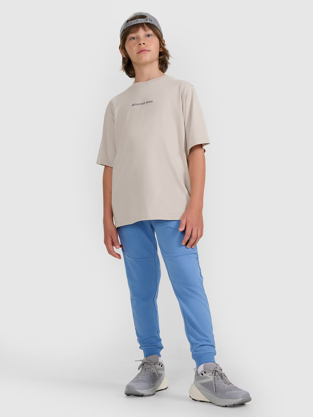 T-shirt oversize z nadrukiem chłopięcy