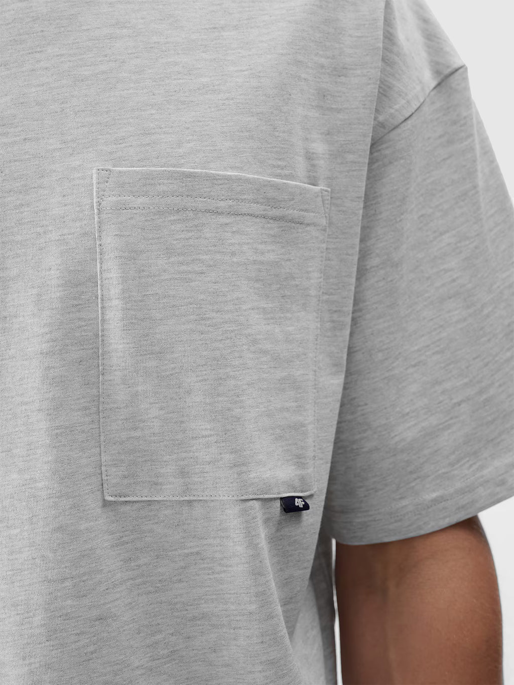 T-shirt oversize gładki uniseks